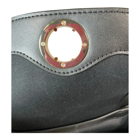 Lululemon Cactus Leather Crossbody Bag Black With Gold Hardware & Dust Bag - Picture 8 of 16